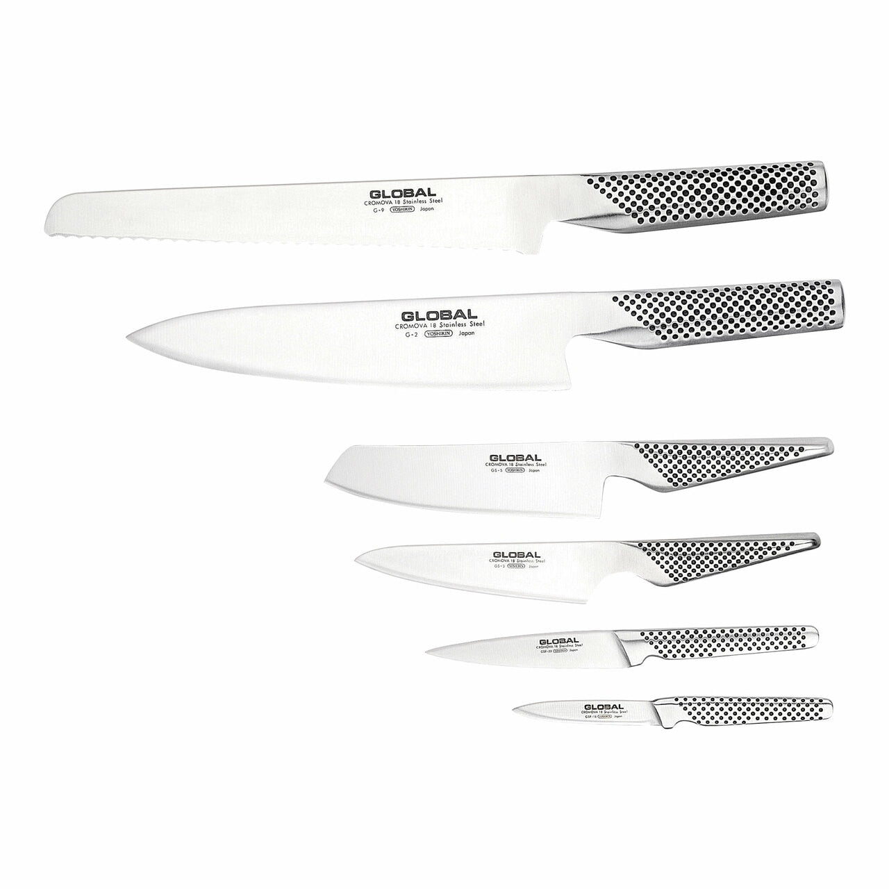 Global Synergy 7 Piece Knife Block Set image 1