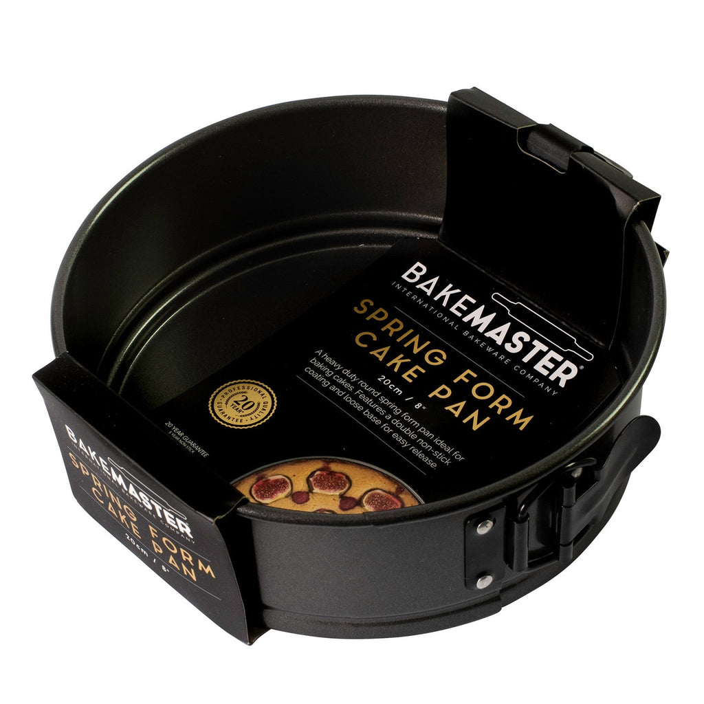 Bakemaster Springform Rnd Cake Pan, 20 X 6Cm - Non-Stick image 1