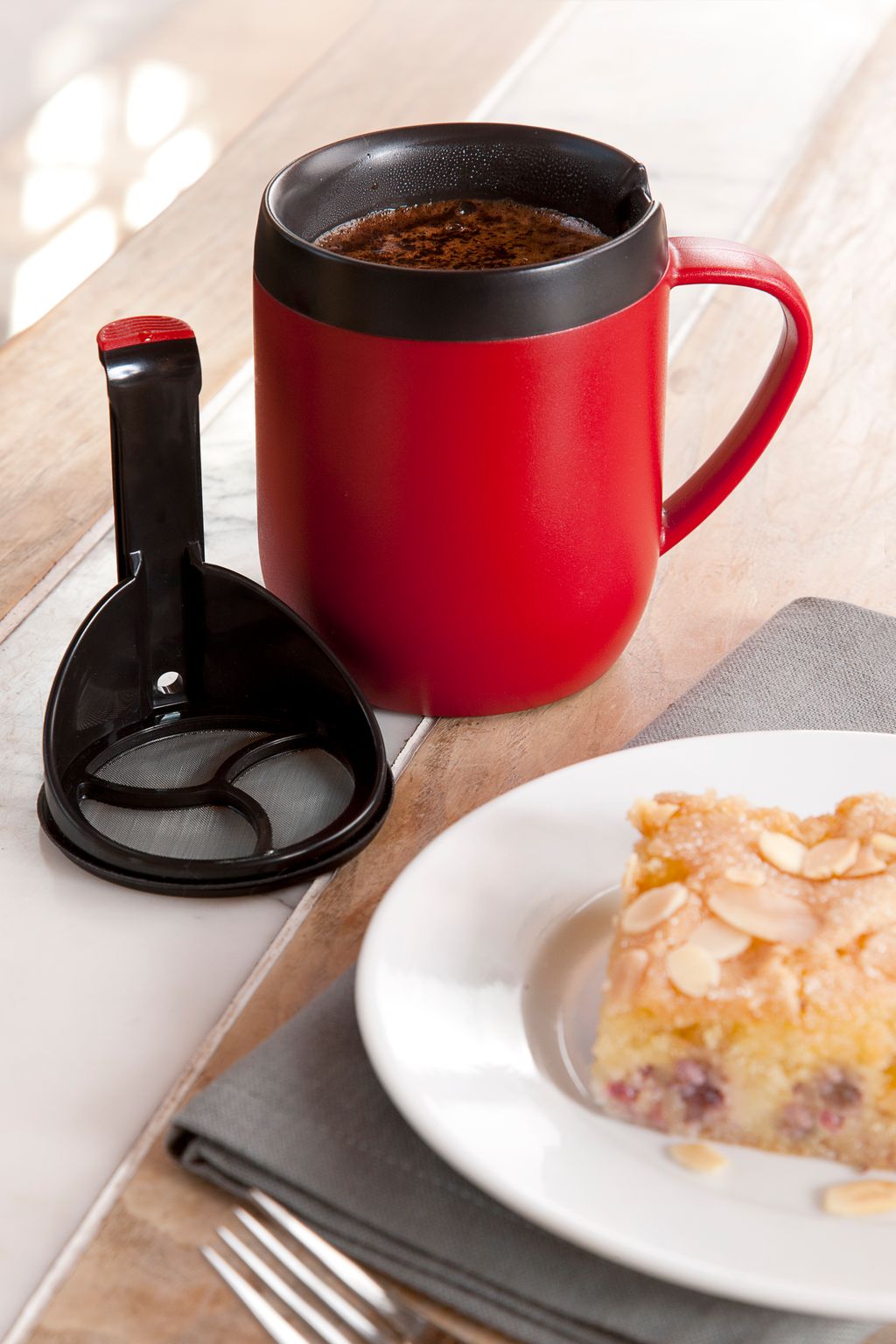 Zyliss Hot Mug Cafetiere Red image 4
