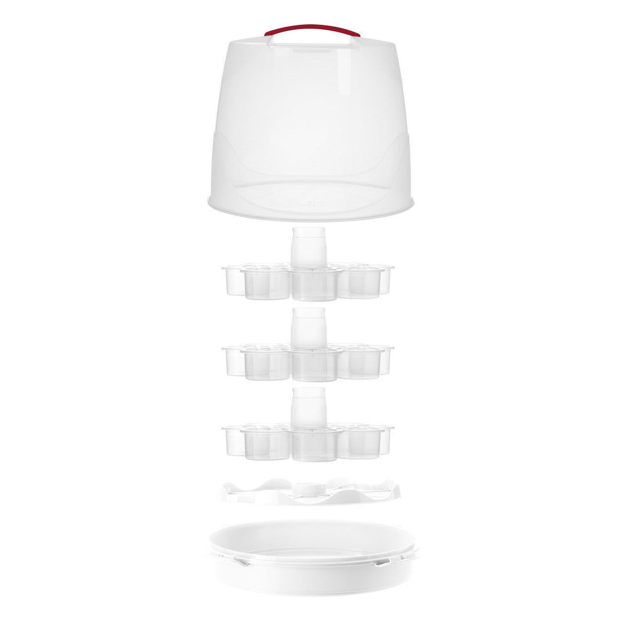 Avanti Cupcake & Round Cake Carrier image 0