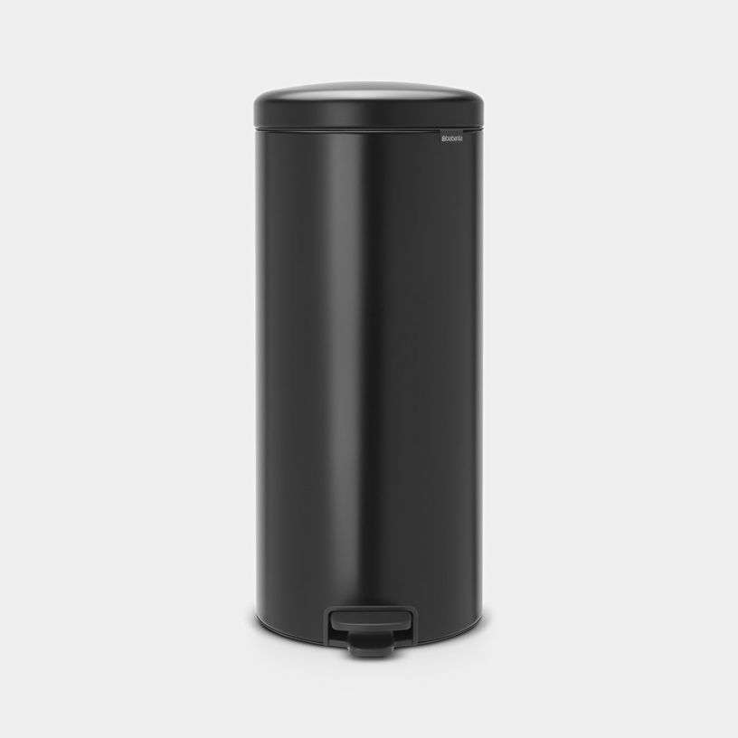 Brabantia Newicon Pedal Bin 30 Litre - Matt Black image 0