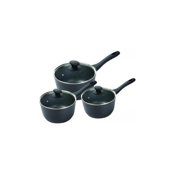 Pyrolux Pyrostone Sauce Pan Set 3 Piece image 0