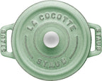 Staub Round Cocotte - 20cm Sage image 0