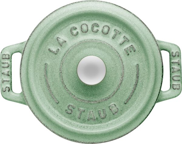 Staub Round Cocotte - 20cm Sage image 0