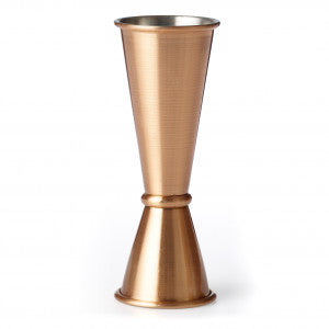 Chef Inox Utility Japanese Jigger 30/60ml Copper Plated image 0