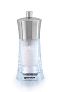 SWISSMAR TORRE ACRYLIC SALT GRINDER WITH STAINLESS STEEL TOP 15CM image 0