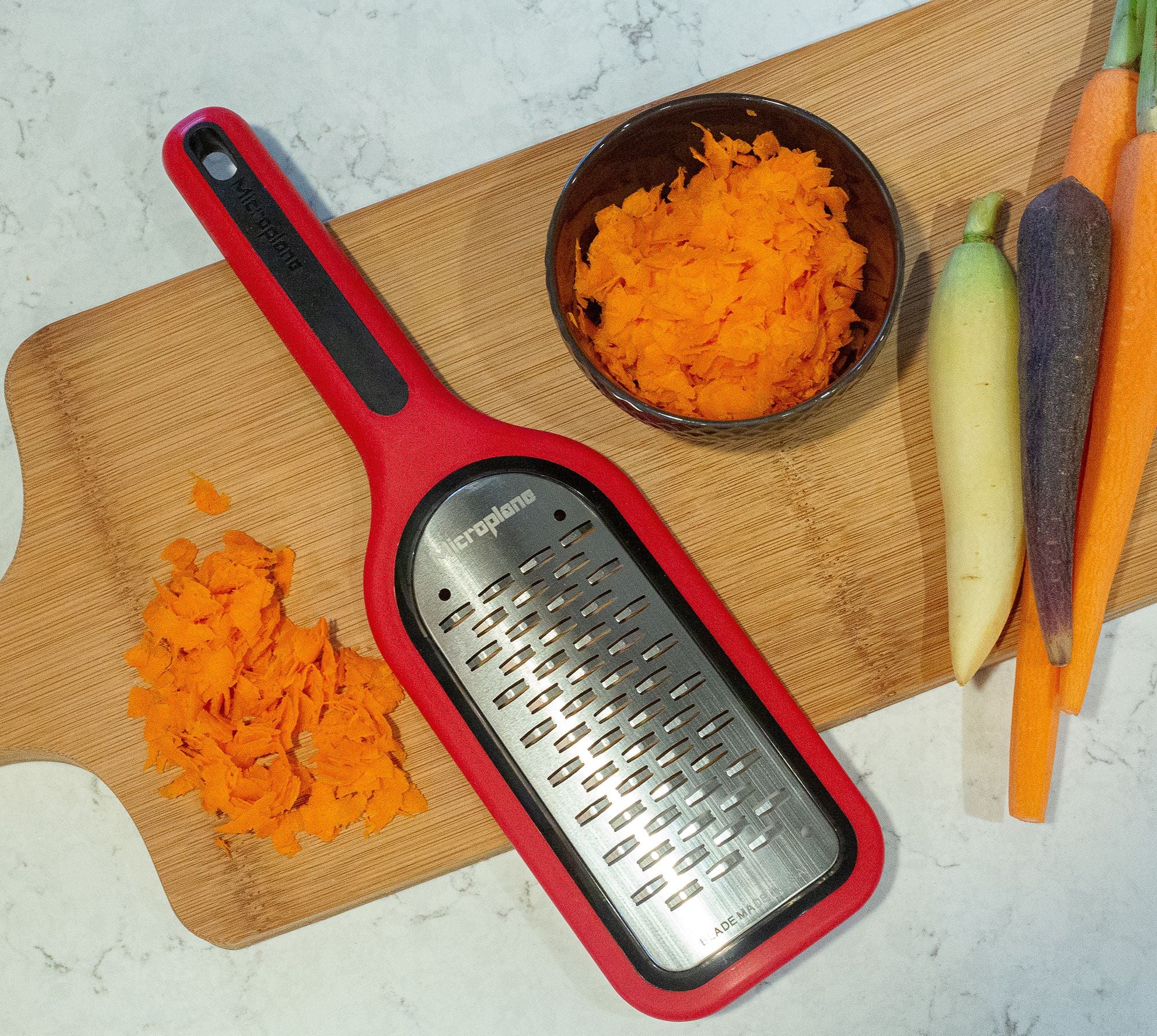 Microplane Medium Ribbon Grater Red image 3