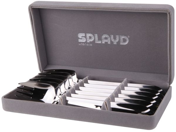 Splayd Luxury Stainless Steel Mirror Set/6 image 0
