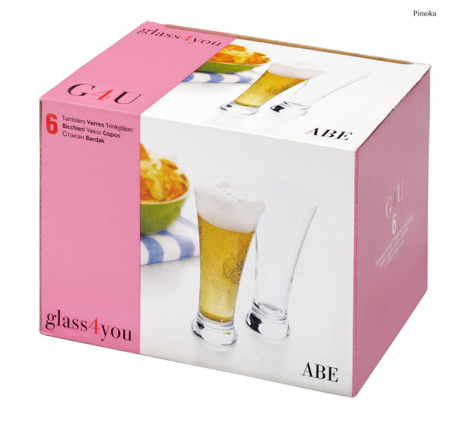 Pasabahce Glass4You Beer 320ml - Set 6 image 1