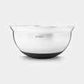 Brabantia Mixing Bowl 3.0 Litre - Matt Steel / Black image 0