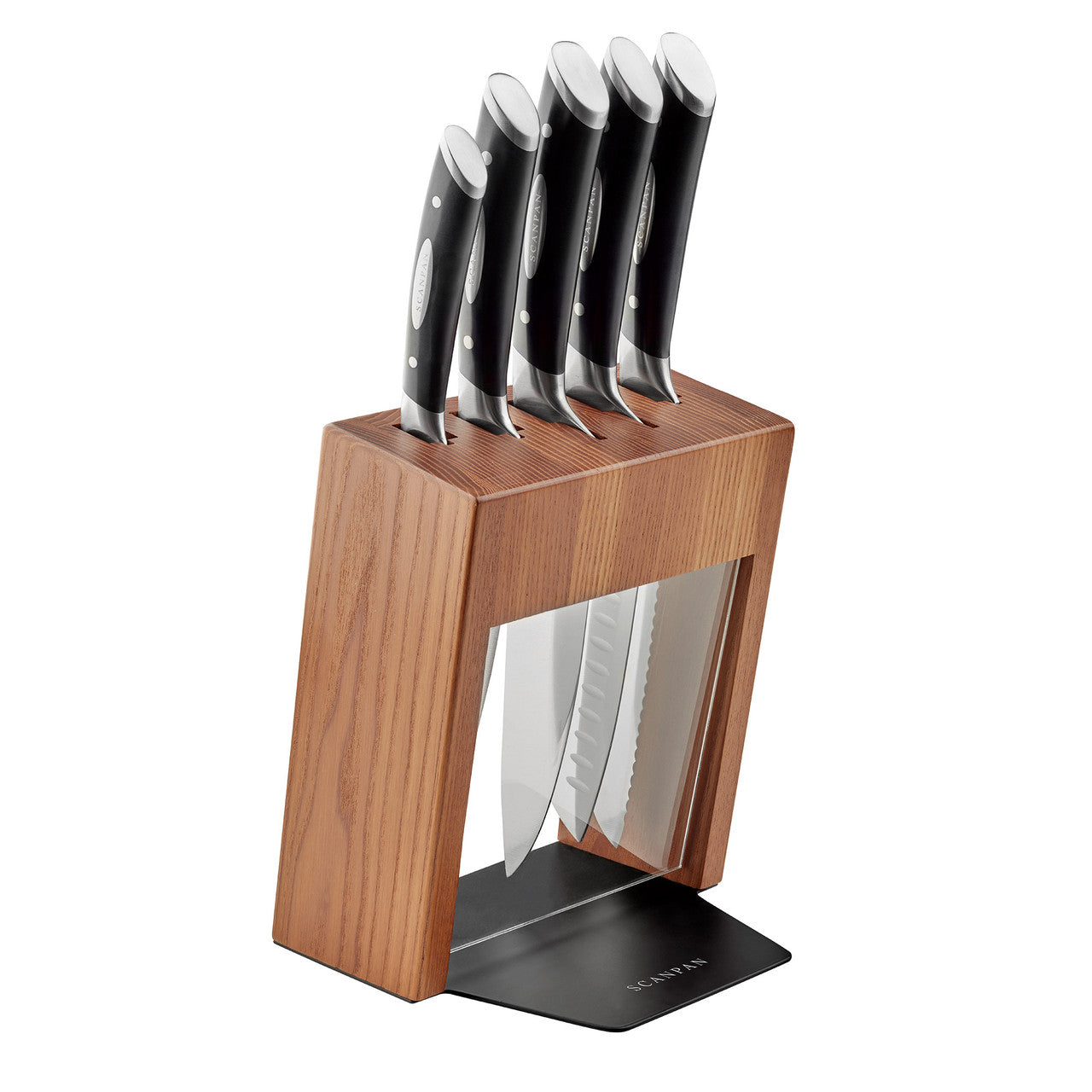 Scanpan Kalo 6 Piece Knife Block Set - Ash image 0