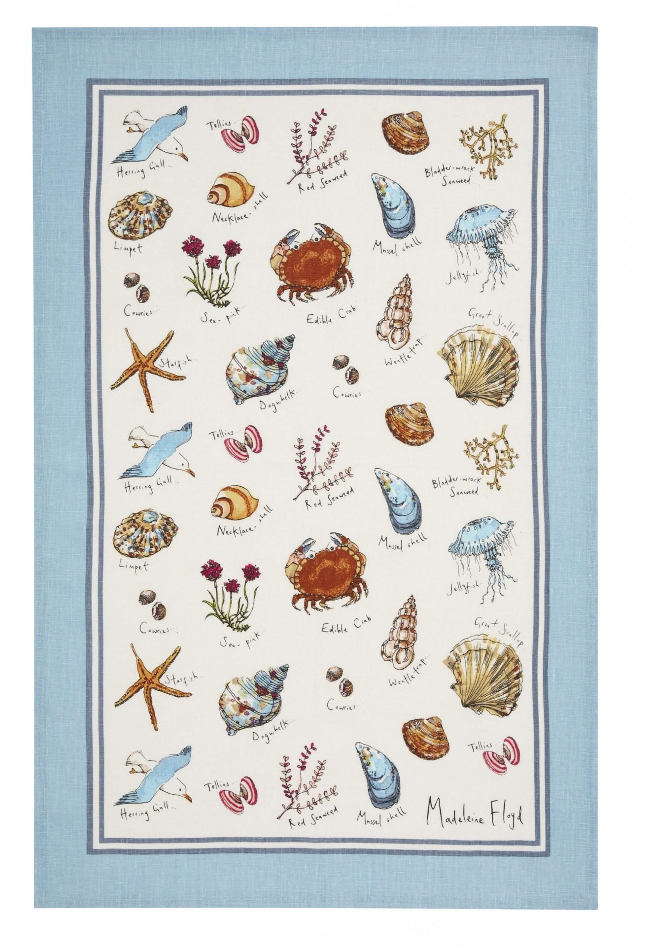 Ulster Weavers Linen Tea Towel Mf Seashore image 0