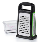 Oxo Etched Box Grater with Removable Zester image 2