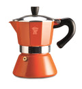 Pezzetti Bellexpress Orange Induction Coffee Maker 6C image 0