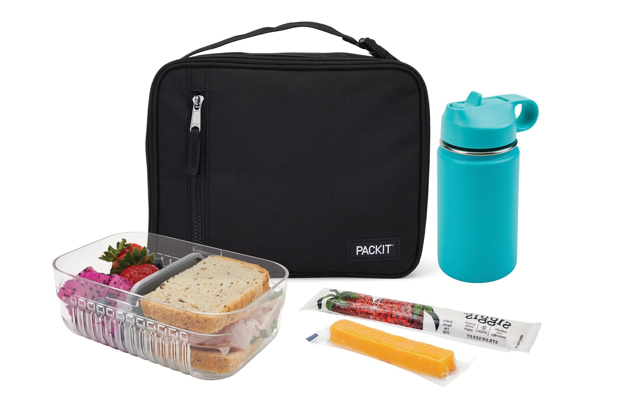 PackIt Classic Lunch Box Black image 1