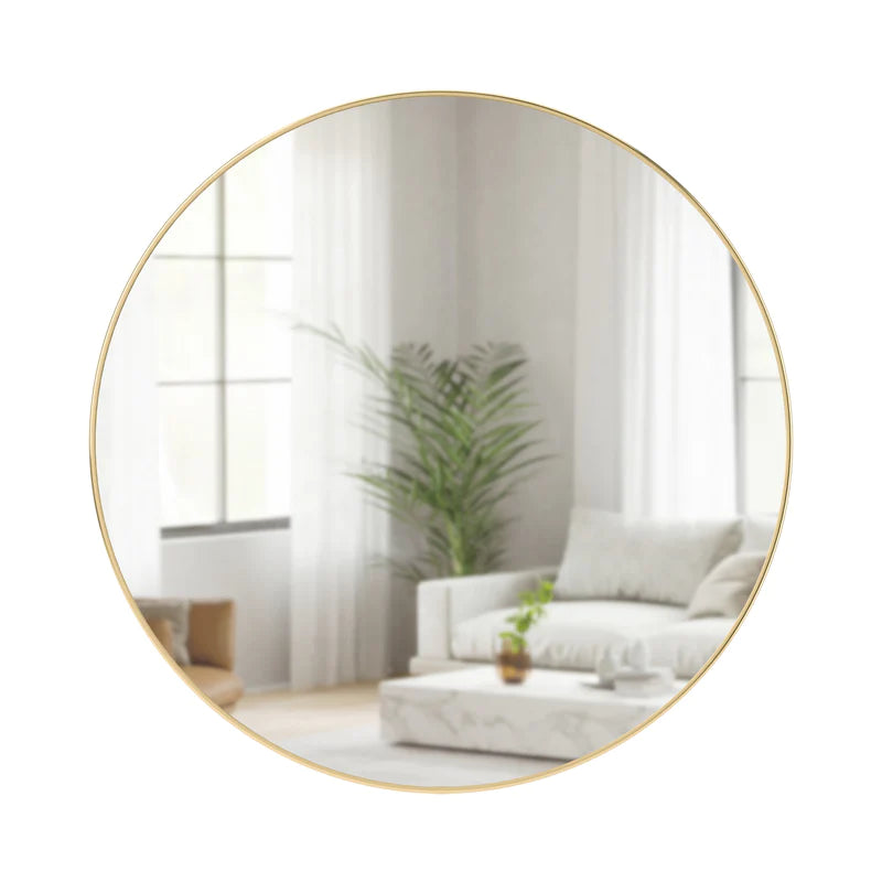 Umbra Hubba Wall Mirror - Brass image 0