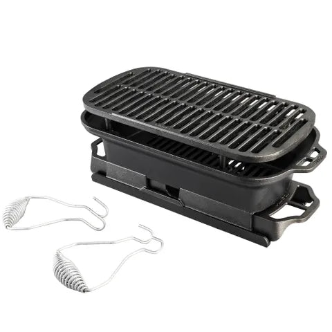 Lodge Sportsman's Pro Cast Iron Grill image 0