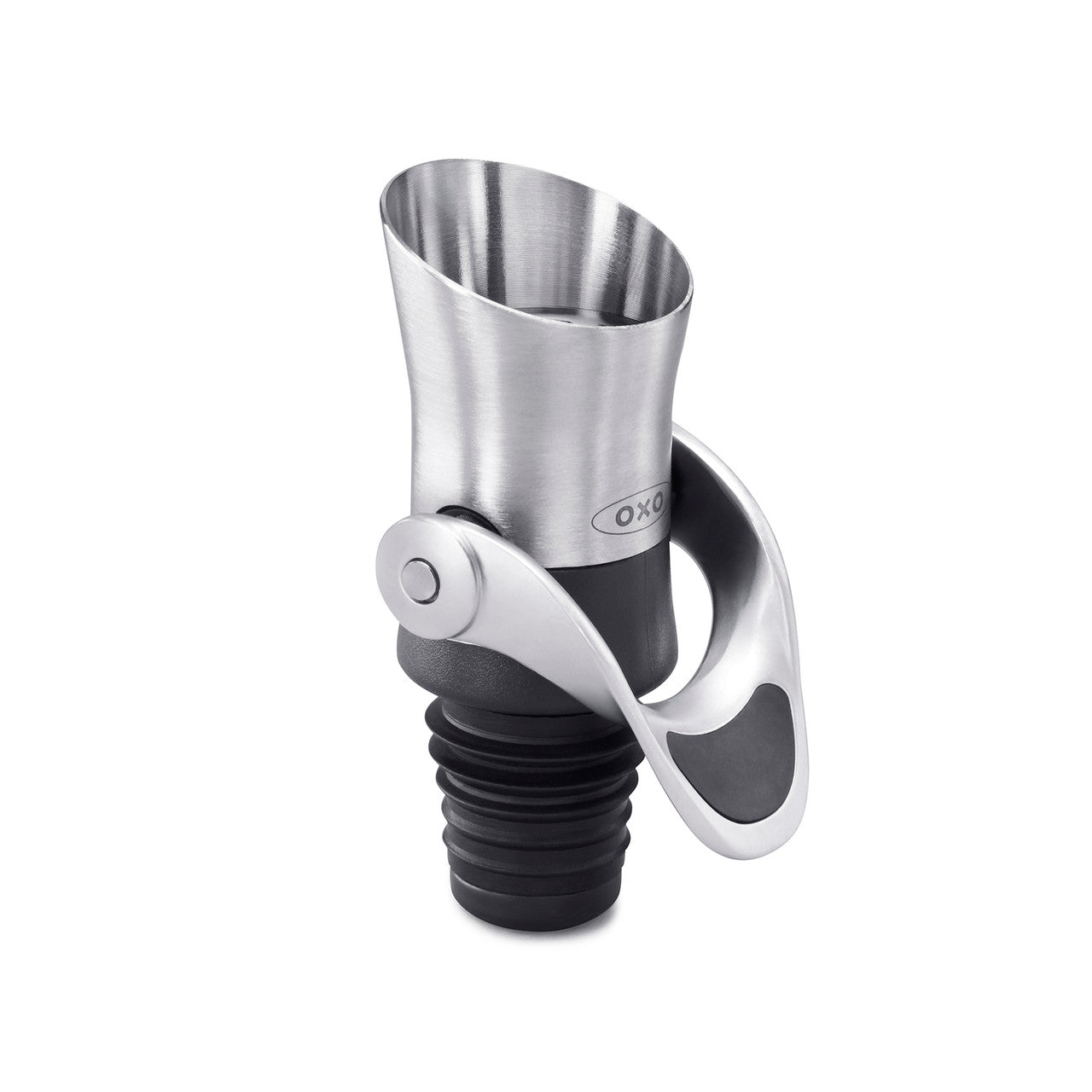 OXO Good Grips Steel Wine Stopper & Pourer image 1