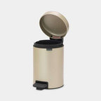 Brabantia Newicon Pedal Bin 3 Litre - Metallic Gold image 2