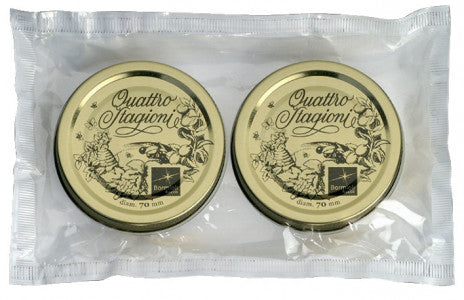 Bormioli Rocco Set 2 Quattro Stagioni Lids 70mm image 0