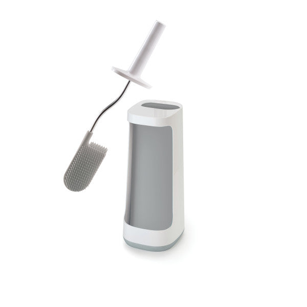 Joseph Joseph Flex Silicone Toilet Brush With Storage - White image 2