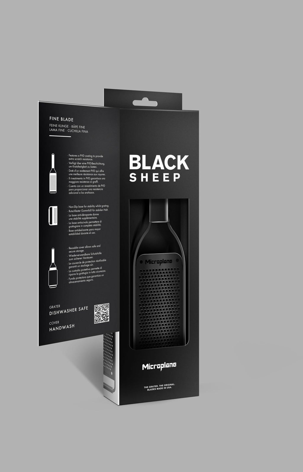 Microplane Black Sheep Fine Grater image 2