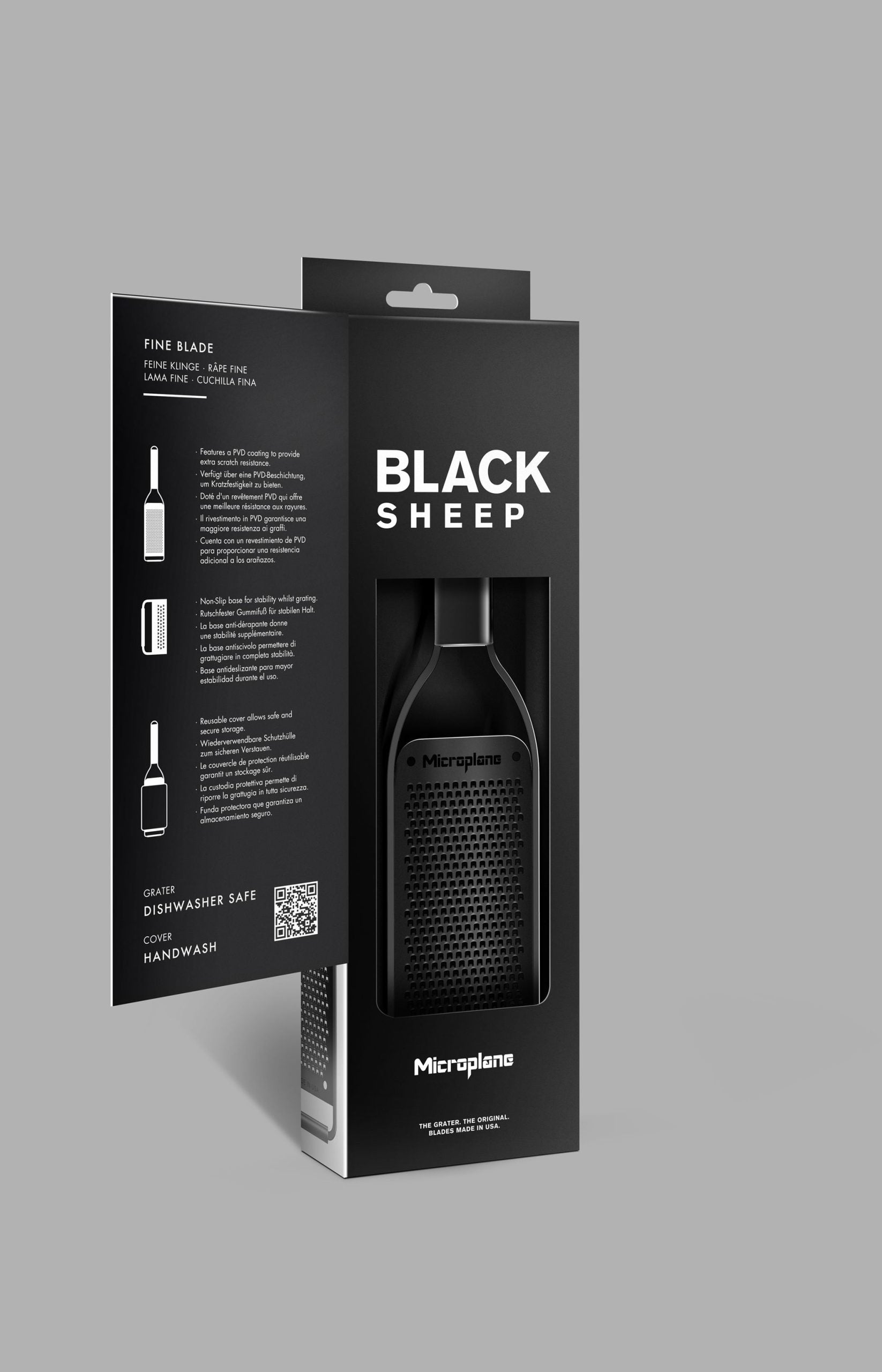 Microplane Black Sheep Fine Grater image 2