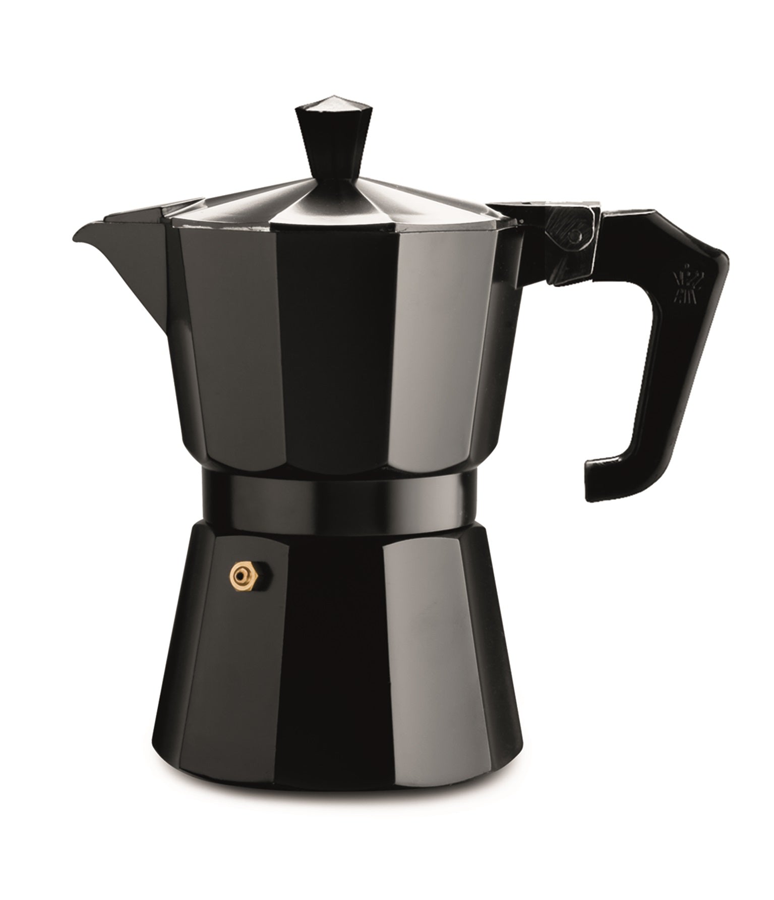 Pezzetti Black Italexpress Aluminium Coffee Maker 3C image 0
