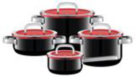 Wmf Fusiontec Functional Cookware Set 4 Piece - Black image 0