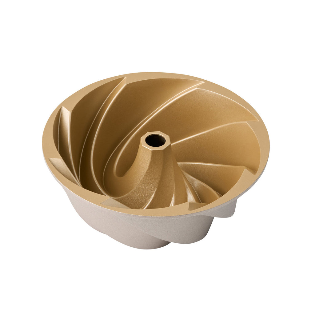 Bakemaster Marissa Fluted Ring Cake Pan 24 x 24 x 9cm - Champagne image 0