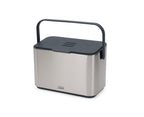 Joseph Joseph Collect 4L Stainless Steel Food Waste Caddy image 0