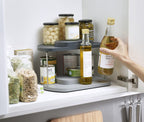 Joseph Joseph CupboardStore 2-tier Rotating Organiser - Grey image 4