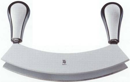 Wmf Mezzaluna Double Blade 18cm with stainless steel handles image 0