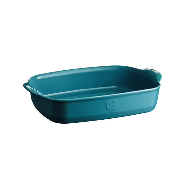 Emile Henry Ultime Rectangular Baker 36cm Mediterranean Blue image 0