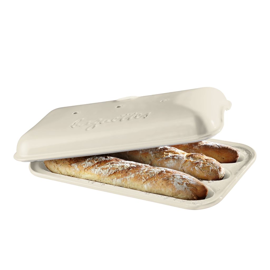 Emile Henry Baguette Baker 39 x 24cm Linen image 3