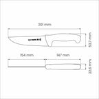Tramontina Professional Master Black Meat Knife 6", 15cm image 2