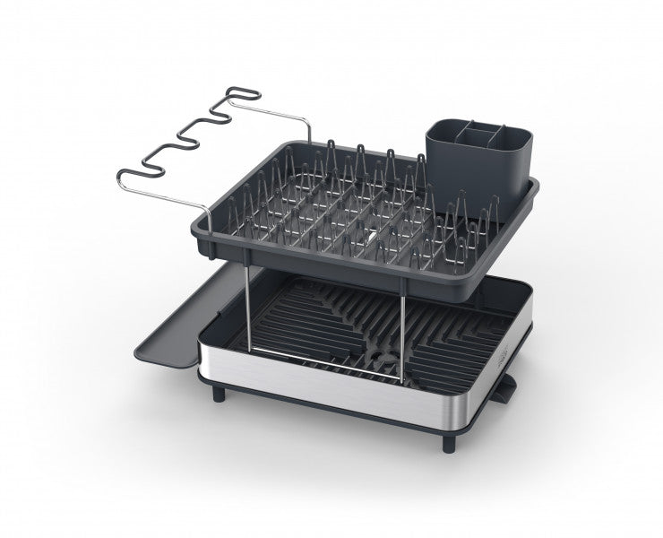 Joseph Joseph Steel 2-Tier Dish Rack image 0