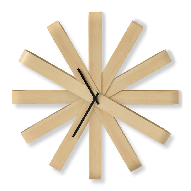 Umbra Ribbonwood Wall Clock image 0
