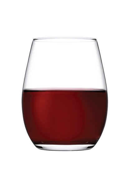 Pasabahce Amber Stemless Wine Glass 440ml Set 6 image 1