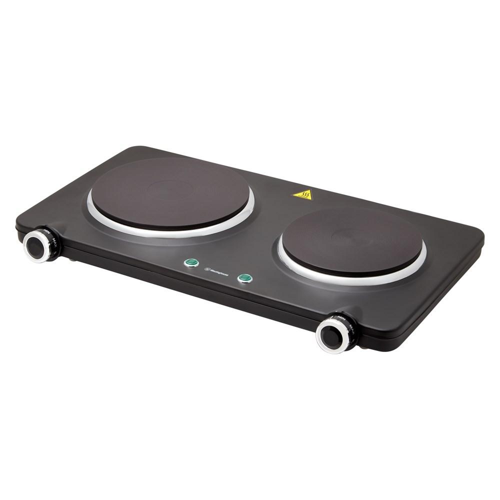 Westinghouse Black Double Hotplate image 0