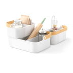 Umbra Bellwood Storage Bin - Large - White/Natural image 5