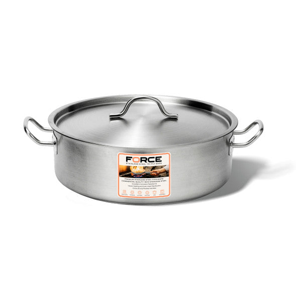 Force Cookware Low Casserole with Lid 260x85mm / 4.5Lt image 2