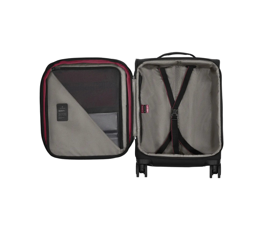 Victorinox Crosslight Global Softside Carry-On 4 wheel dual caster Black - 39L image 2