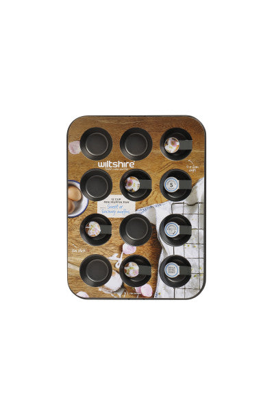 Wiltshire Easy Bake Muffin Pan Mini 12 Cup