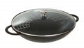 Staub Wok - 37cm Black image 0