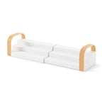 Umbra Bellwood 3-Tier Spice Shelf White/Natural image 4