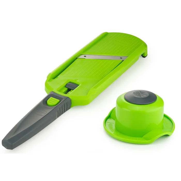 Borner Multi Slicer with Food Holder Grey Green image 0