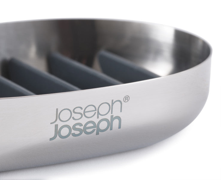 Joseph Joseph EasyStore Luxe Soap Dish - Stainless Steel image 3