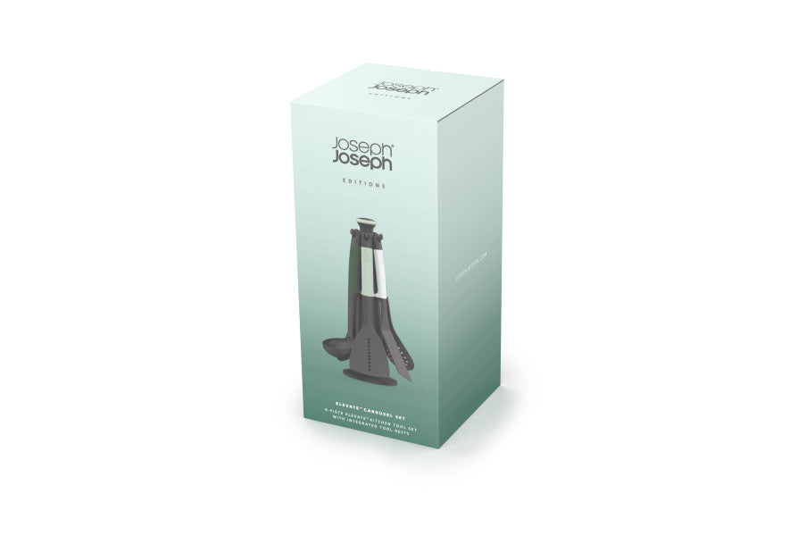 Joseph Joseph 6 Piece Utensil Carousel Sage image 1