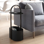 Umbra Bellwood Storage Table - Black-Walnut image 1
